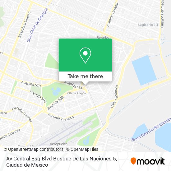 Av Central Esq Blvd Bosque De Las Naciones 5 map