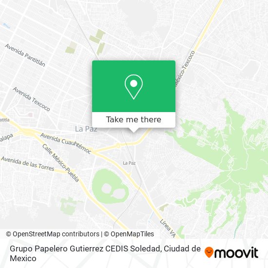 Grupo Papelero Gutierrez CEDIS Soledad map