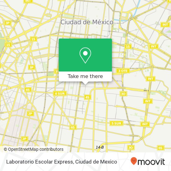 Laboratorio Escolar Express map