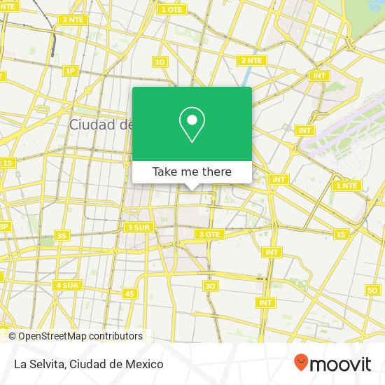 La Selvita map