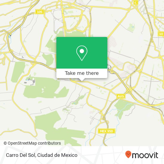 Carro Del Sol map