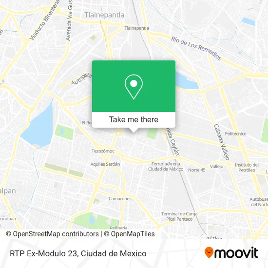 RTP Ex-Modulo 23 map