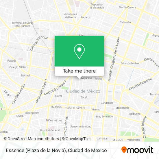 Essence (Plaza de la Novia) map