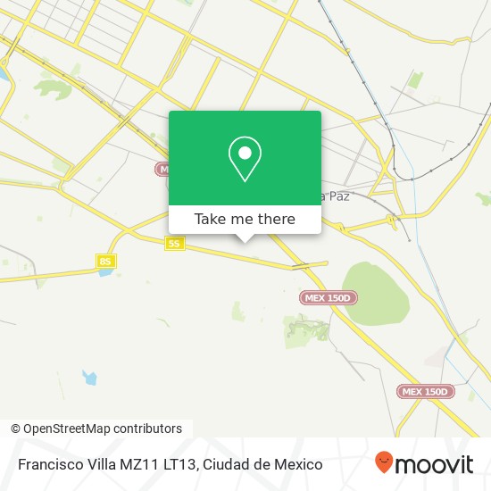 Francisco Villa MZ11 LT13 map