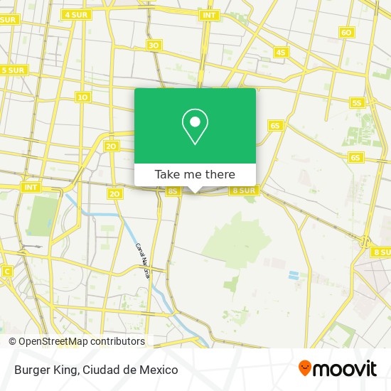 Mapa de Burger King