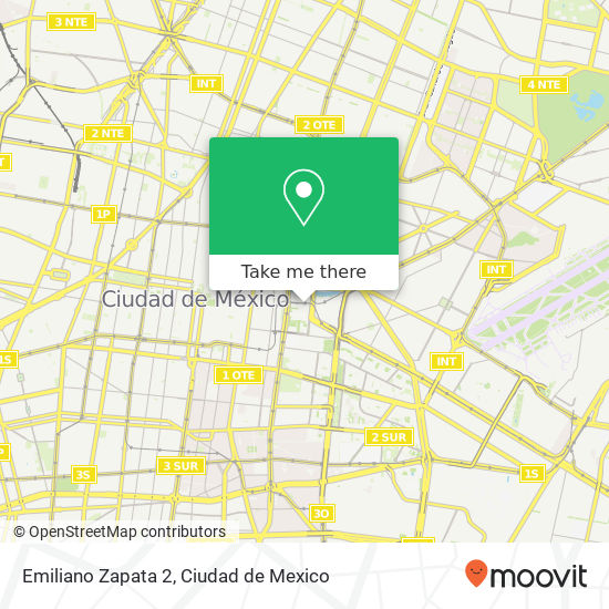 Emiliano Zapata 2 map