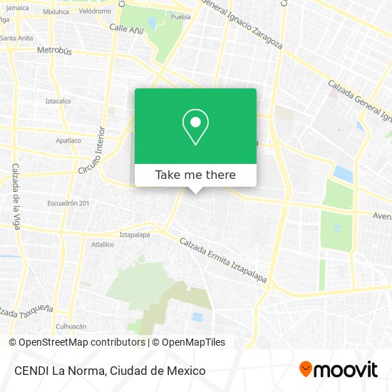 CENDI La Norma map