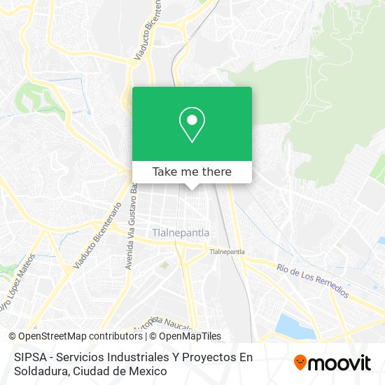 SIPSA - Servicios Industriales Y Proyectos En Soldadura map