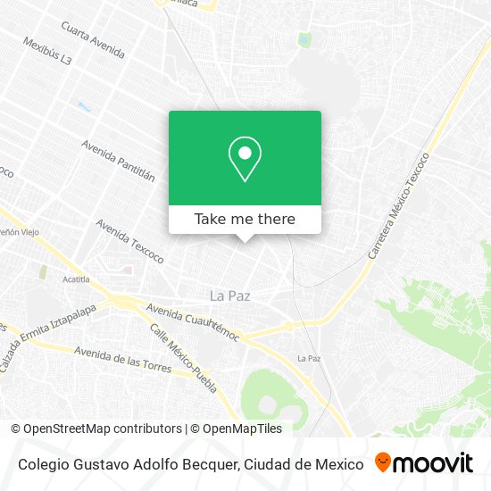 Mapa de Colegio Gustavo Adolfo Becquer