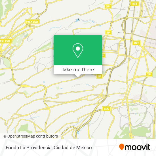 Fonda La Providencia map
