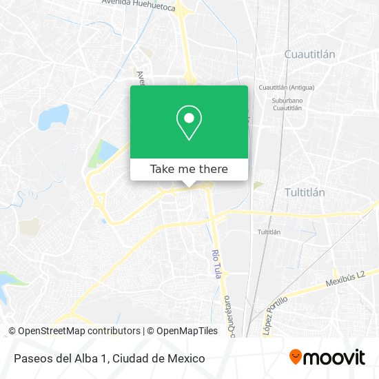 Paseos del Alba 1 map