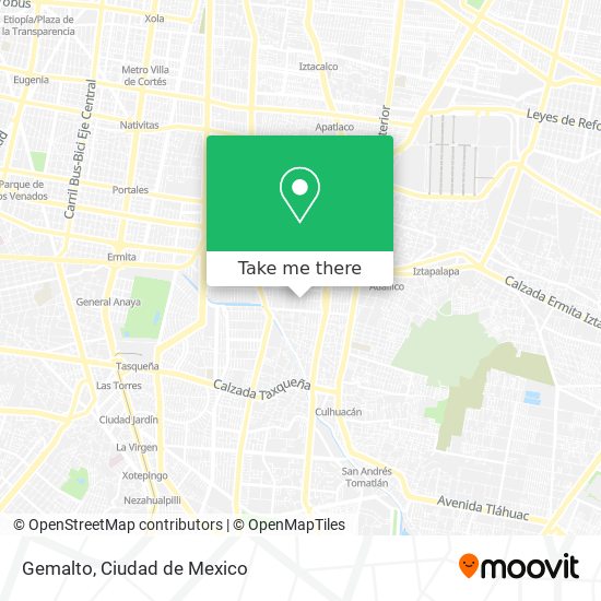 Gemalto map