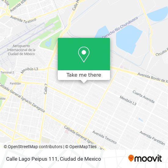 Mapa de Calle Lago Peipus 111