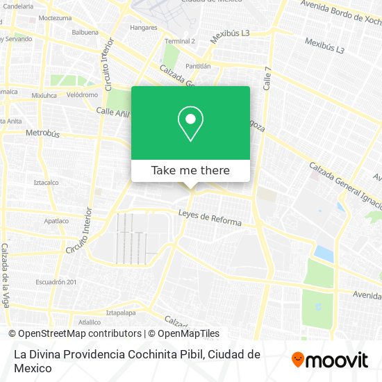 La Divina Providencia Cochinita Pibil map