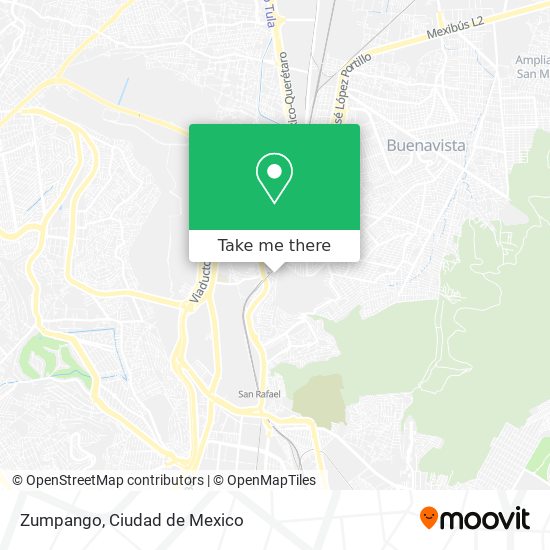 Zumpango map