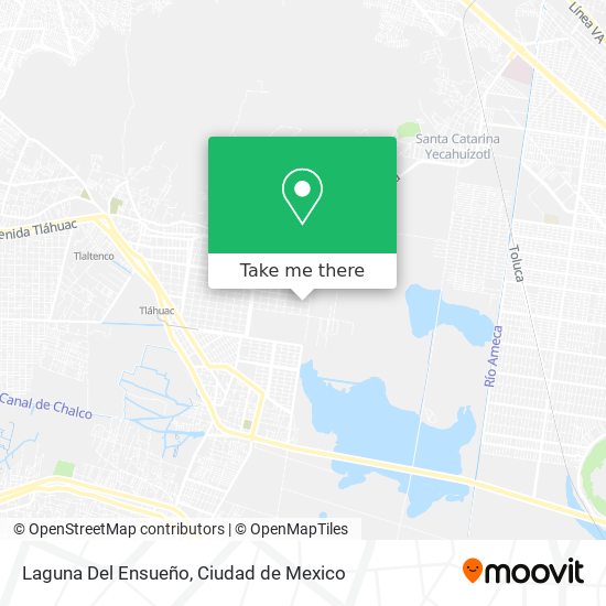 Laguna Del Ensueño map