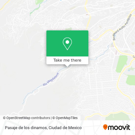 Pasaje de los dinamos map