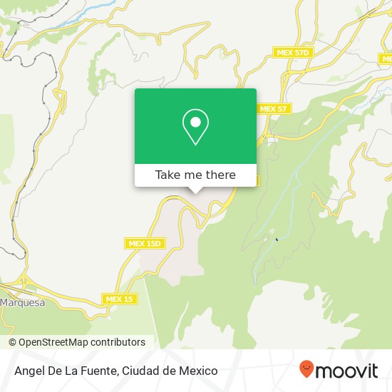 Mapa de Angel De La Fuente