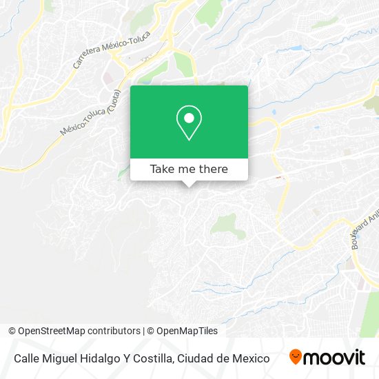 Calle Miguel Hidalgo Y Costilla map