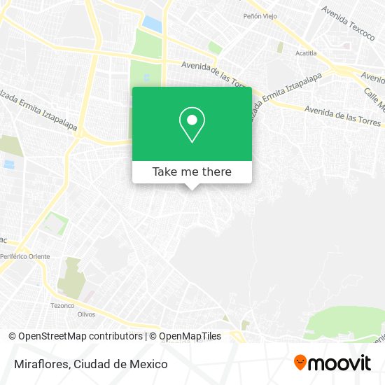 Mapa de Miraflores