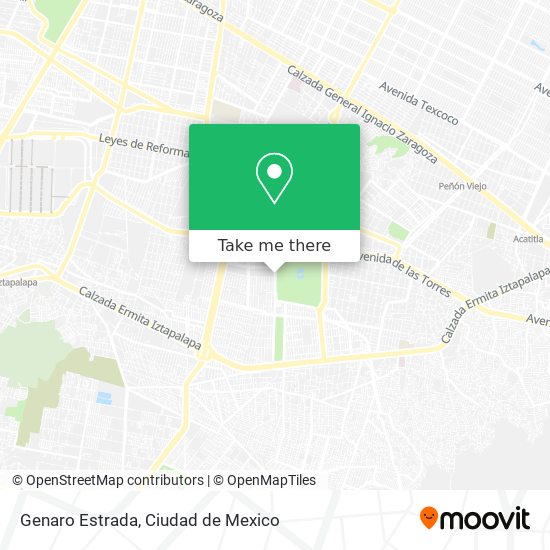 Mapa de Genaro Estrada