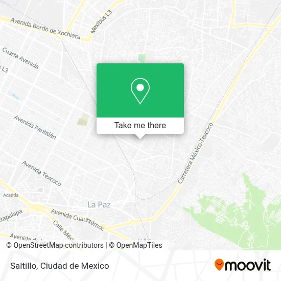 Saltillo map