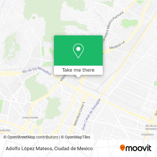 Adolfo López Mateos map