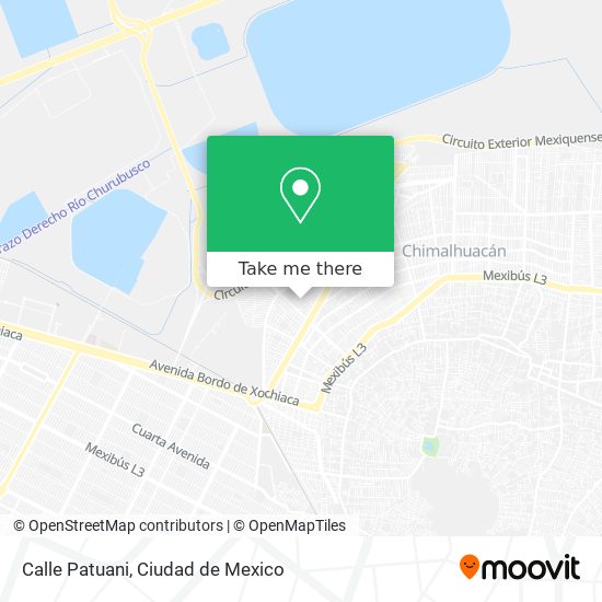Mapa de Calle Patuani
