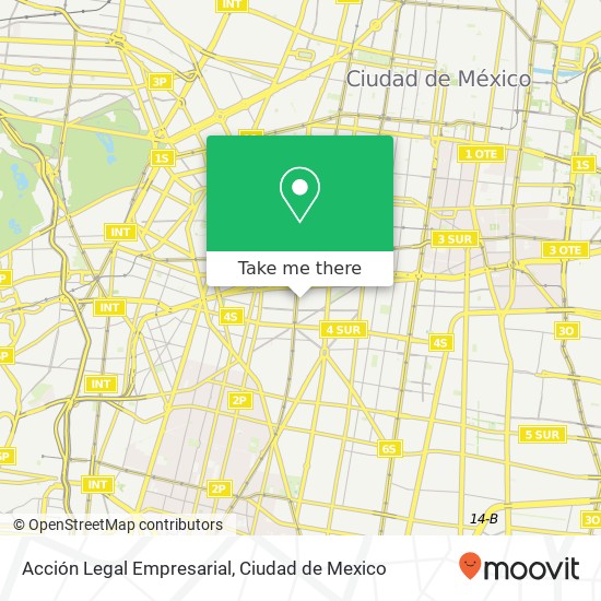 Acción Legal Empresarial map