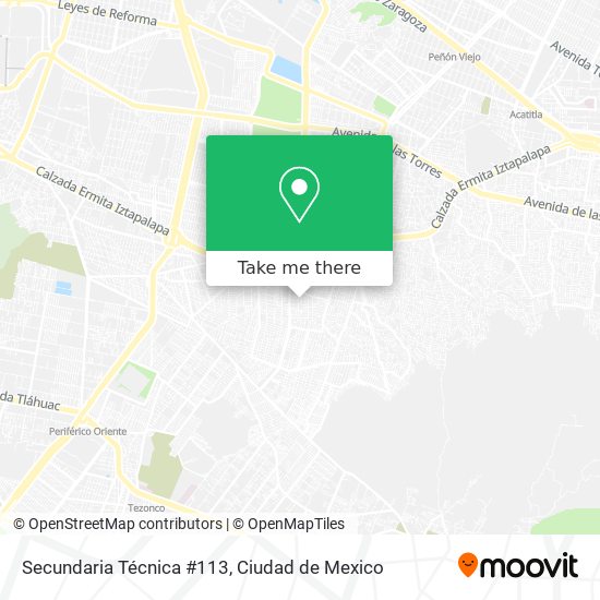 Mapa de Secundaria Técnica  #113