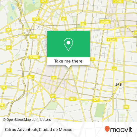 Mapa de Citrus Advantech
