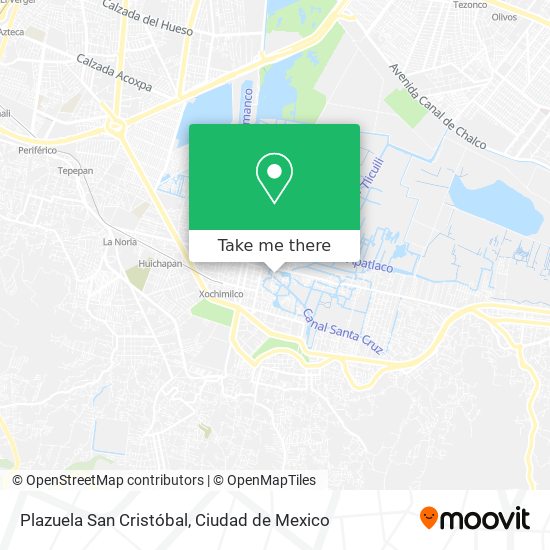 Plazuela San Cristóbal map