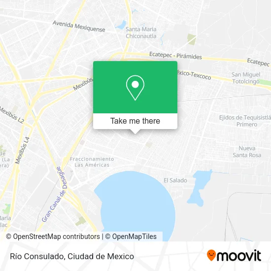 Río Consulado map