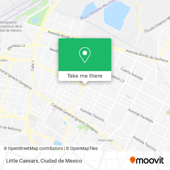 Mapa de Little Caesars