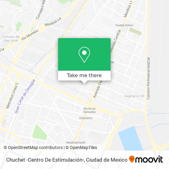 Mapa de Chuchet -Centro De Estimulación-