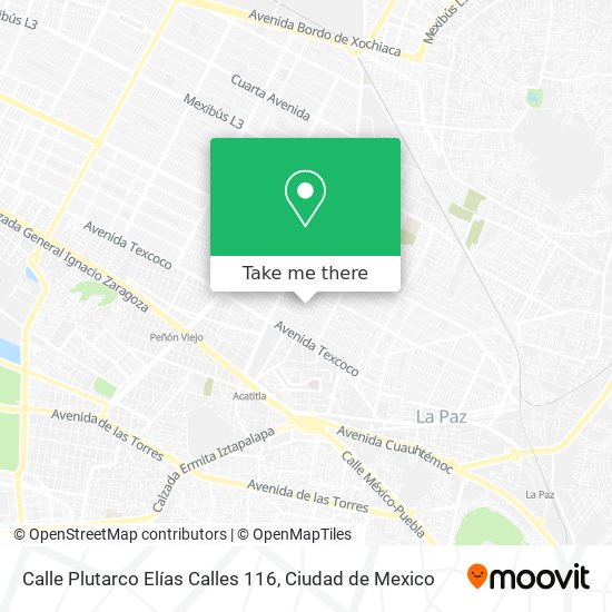 Calle Plutarco Elías Calles 116 map