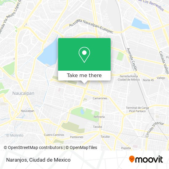 Mapa de Naranjos