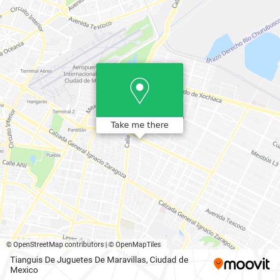 Mapa de Tianguis De Juguetes De Maravillas