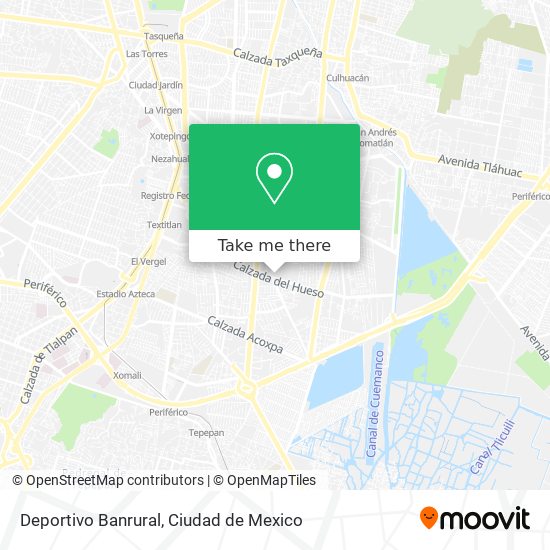 Deportivo Banrural map
