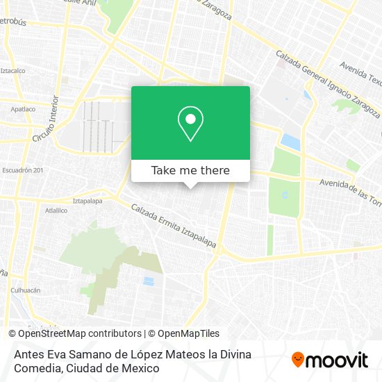 Mapa de Antes Eva Samano de López Mateos la Divina Comedia