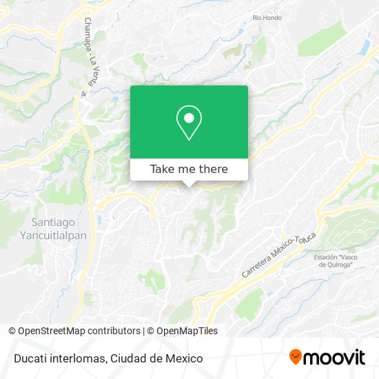 Ducati interlomas map