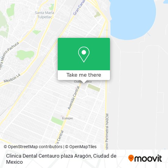 Clinica Dental Centauro plaza Aragón map