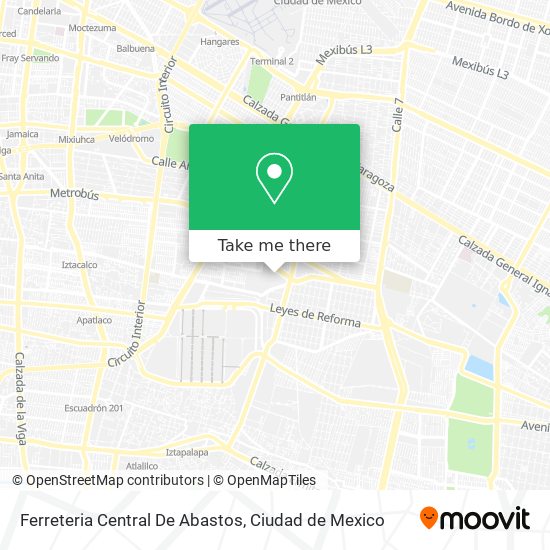 Ferreteria Central De Abastos map