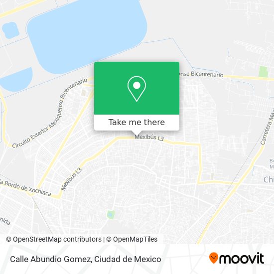 Mapa de Calle Abundio Gomez