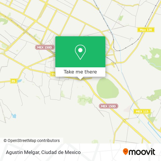 Agustin Melgar map