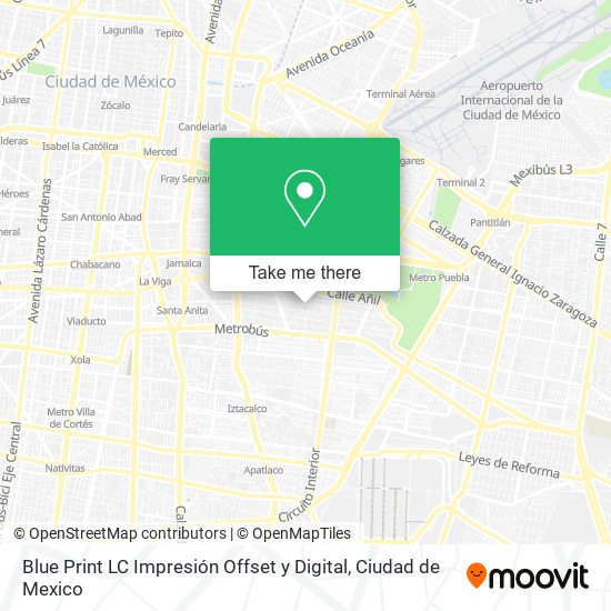 Blue Print LC Impresión Offset y Digital map