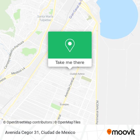 Avenida Cegor 31 map