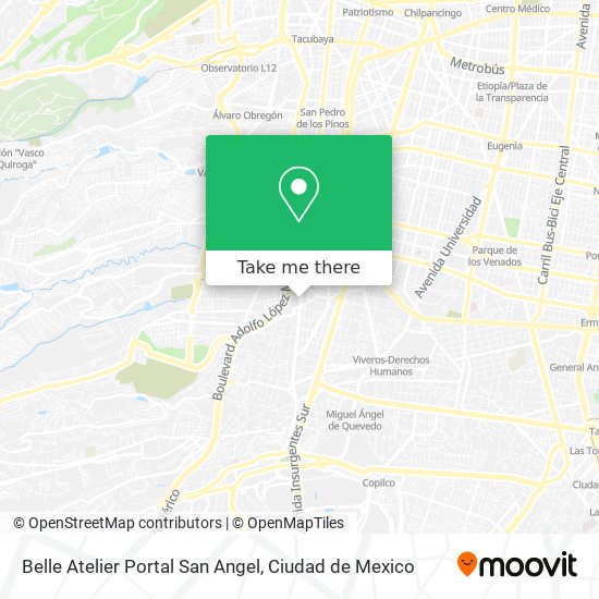 Mapa de Belle Atelier

Portal San Angel
