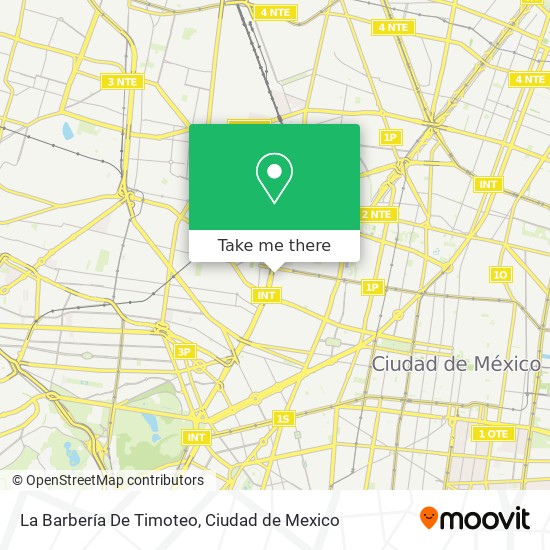 La Barbería De Timoteo map