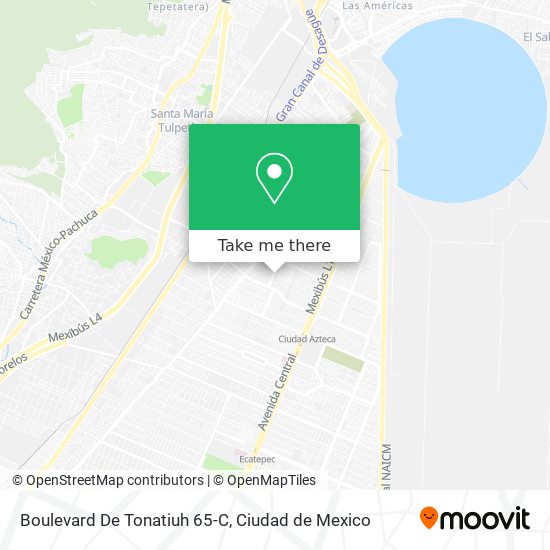 Mapa de Boulevard De Tonatiuh 65-C